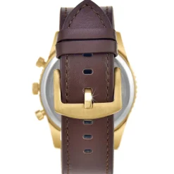 So Charm Montres Montre Cuir<Montre homme quartz marron MH265 par Pascal Szerman