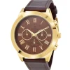 So Charm Montres Montre Cuir<Montre homme quartz MH306 marron par Pascal Szerman