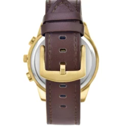 So Charm Montres Montre Cuir<Montre homme quartz MH306 marron par Pascal Szerman