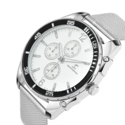 So Charm Montres Montre Acier<Montre homme quartz par Pascal Szerman acier milanaise