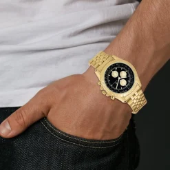 So Charm Montres Montre Acier<Montre homme quartz par Pascal Szerman dorée