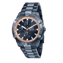 Sector Montre Acier<Montre Homme R3273643007 Bracelet Acier Bleu -