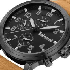 Timberland Montre Cuir<Montre Homme Driscoll - TDWGF0040701 Bracelet Cuir Marron