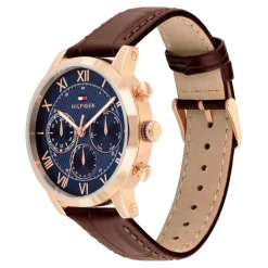 Tommy Hilfiger Montres Montre Cuir<Montre Homme Tommy Hilfiger TH-Oxford - 1710727 Bracelet Cuir Marron