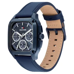 Tommy Hilfiger Montres Montre Cuir<Montre Homme Tommy Hilfiger Herald - 1792219 Bracelet Cuir Bleu