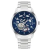 Tommy Hilfiger Montres Montre Acier|Montre Automatique<Montre Homme Tommy Hilfiger Henry Auto - 1710661 Bracelet Acier Argent
