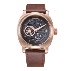 AriesGold Montre Automatique|Montre Cuir<Montre Homme VANGUARD G 9025 RG-CYRG - ARIES GOLD