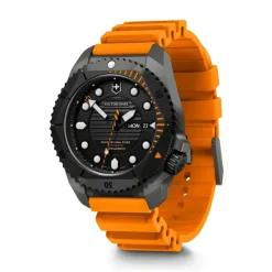 Victorinox Montre Automatique<Montre Homme Dive Pro Automatic - 241996 Bracelet Caoutchouc Orange