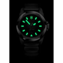 Victorinox Montre Automatique<Montre Homme Inox Auto - 242039 Bracelet Caoutchouc Noir