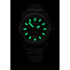 Victorinox Montre Automatique<Montre Homme Inox Auto - 242023-1 Bracelet Caoutchouc Noir