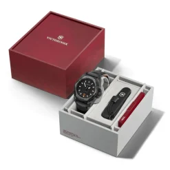 Victorinox Montre Automatique<Montre Homme Inox Auto - 242023-1 Bracelet Caoutchouc Noir