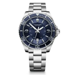 Victorinox Montre Acier<Montre Homme Maverick - 242007 Bracelet Acier Argent
