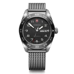 Victorinox Montre Acier<Montre Homme Swiss Army - 242043 Bracelet Acier Argent