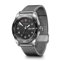 Victorinox Montre Acier<Montre Homme Swiss Army - 242043 Bracelet Acier Argent