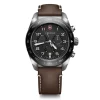 Victorinox Montre Cuir<Montre Homme Swiss Army - 242046 Bracelet Cuir Marron