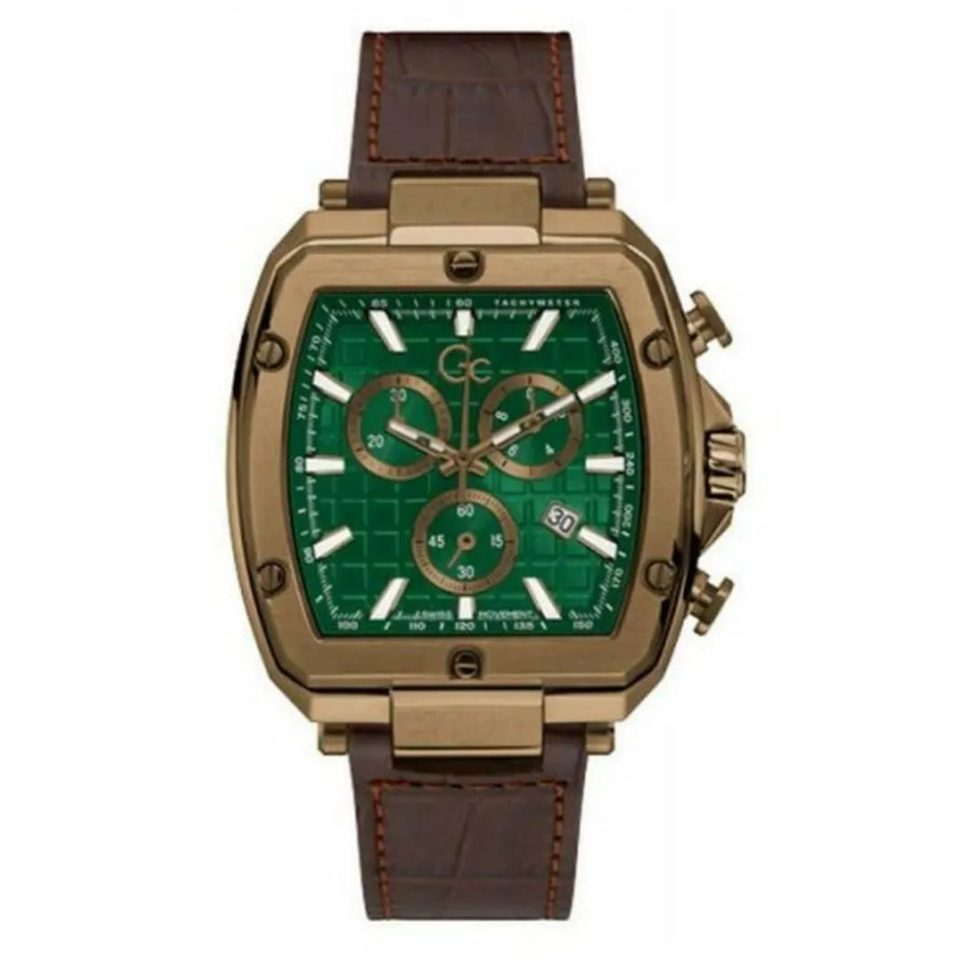 GC Montre Fabriquée En France|Montre Cuir<Montre Homme Y83002G5MF Sport Chic