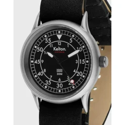 Kelton Montre Cuir<Montre mécanique Vietnam 2 nato noir