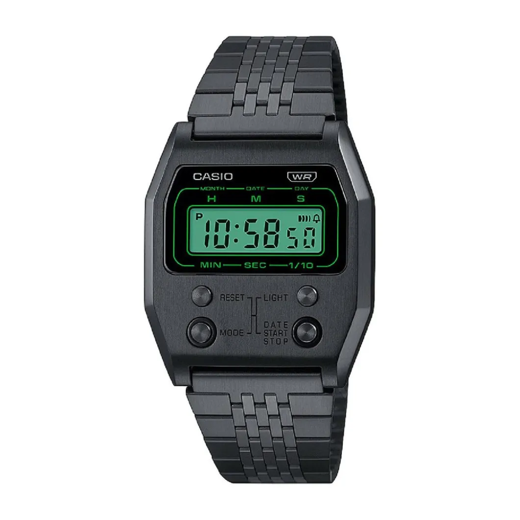 Casio Montre Acier|Montre Acier<Montre Mixte A1100B-1EF -