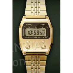Casio Montre Acier|Montre Acier<Montre Mixte A1100G-5EF -
