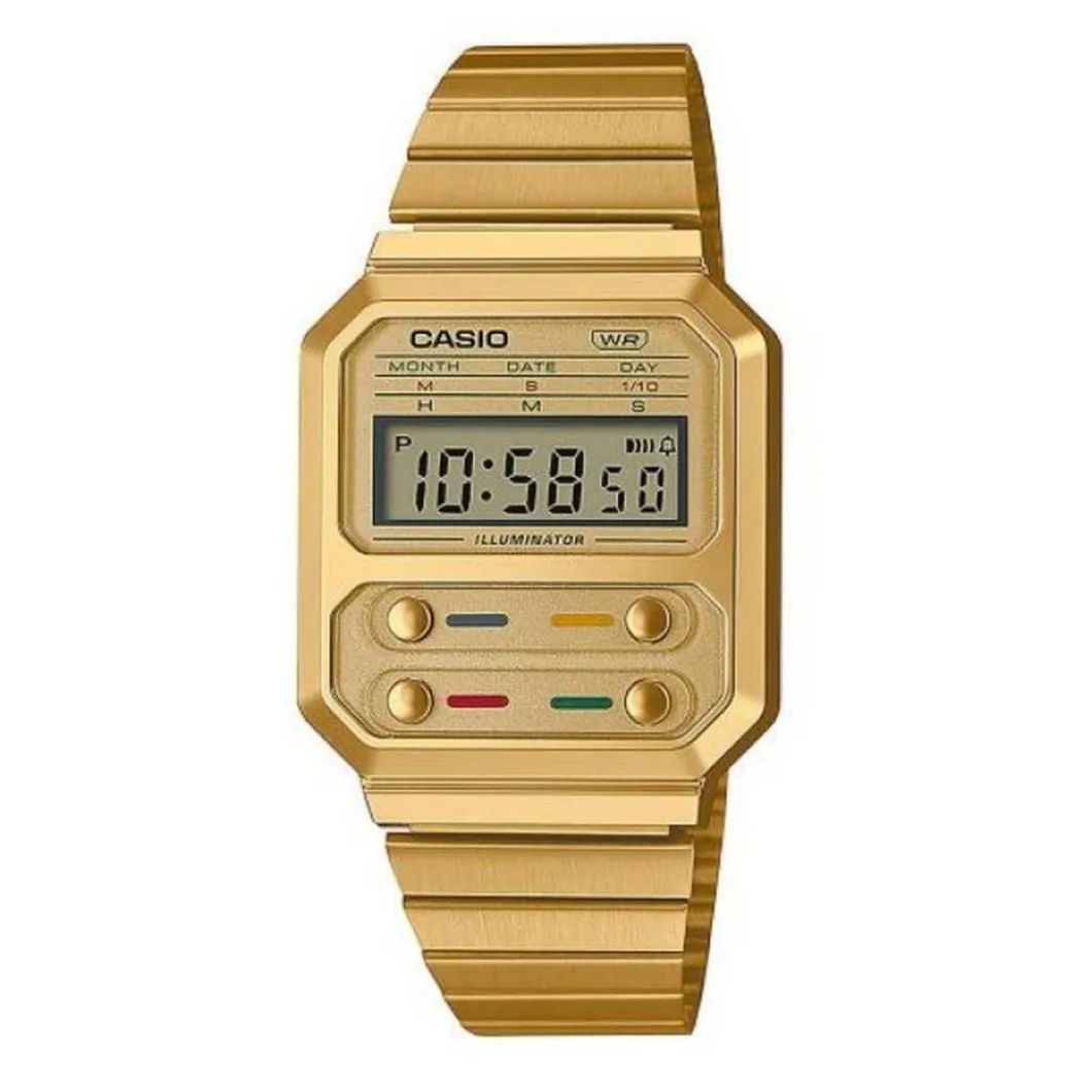 Casio Montre Acier|Montre Acier<Montre mixte A100WEG-9AEF - CLASSIC