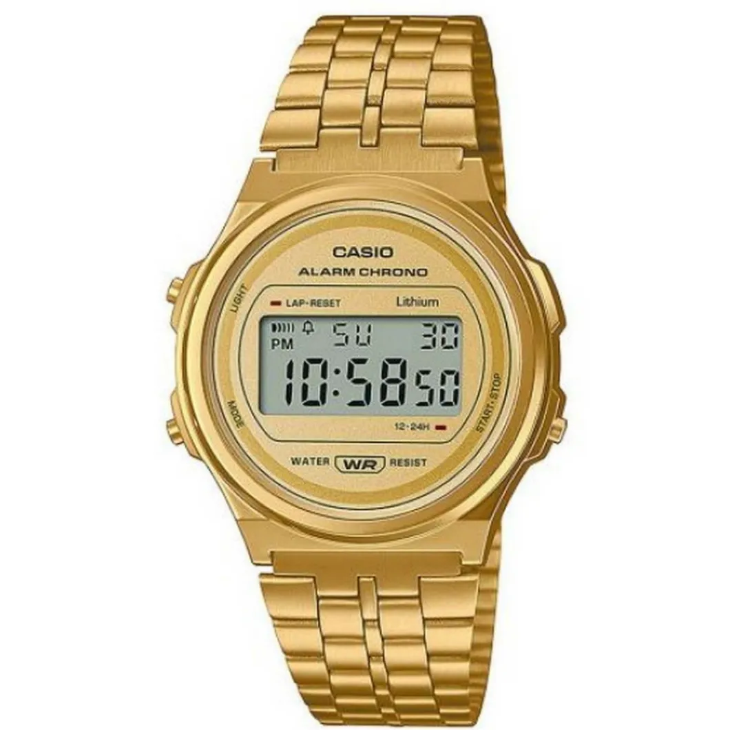 Casio Montre Acier|Montre Acier<Montre mixte A171WEG-9AEF -