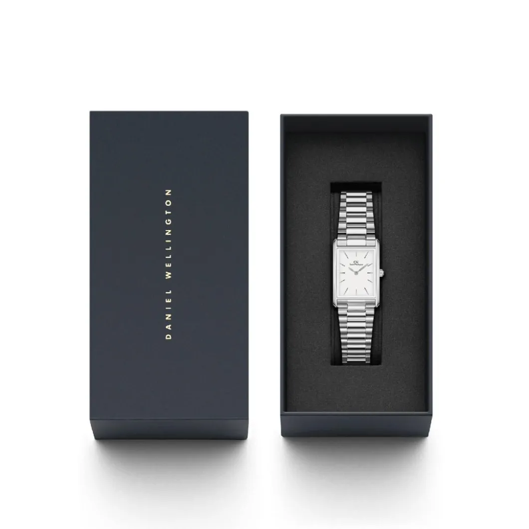 Daniel Wellington Montres Montre Acier|Montre Acier<Montre Mixte Daniel Wellington 3-Link - DW00100701 Bracelet Acier Argent