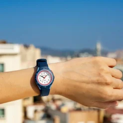 Calypso Montre Garçon|Montre Fille<Montre mixte enfant My First Watch - K5856-5 Bracelet Silicone Bleu Marine