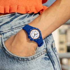 Calypso Montre Garçon|Montre Fille<Montre mixte enfant Junior Collection - K5846-3 Bracelet Silicone Bleu Marine