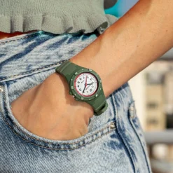 Calypso Montre Garçon|Montre Fille<Montre mixte enfant Junior Collection - K5846-4 Bracelet Silicone Kaki