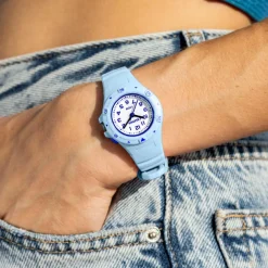 Calypso Montre Garçon|Montre Fille<Montre mixte enfant Junior Collection - K5846-2 Bracelet Silicone Bleu