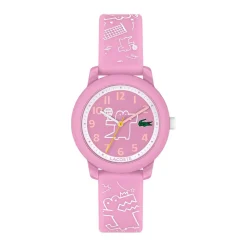 Lacoste Montre Garçon|Montre Fille<Montre mixte enfant 12.12 Kids - 2030058 Bracelet Silicone Rose