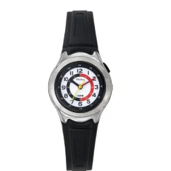 Tekday Montre Garçon|Montre Fille<Montre mixte enfant - 654877 Bracelet Résine Noir