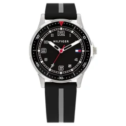Tommy Hilfiger Montres Montre Garçon|Montre Fille<Montre mixte enfant Tommy Hilfiger Opportunity - 1720034 Bracelet Silicone Noir