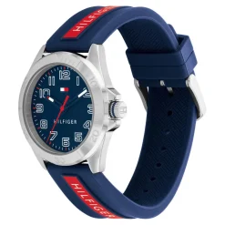 Tommy Hilfiger Montres Montre Garçon|Montre Fille<Montre mixte enfant Tommy Hilfiger Opportunity - 1720019 Bracelet Silicone Bleu