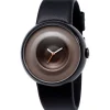Tacs Montre Cuir<Montre Mixte Eau TS1006C - Bracelet Cuir Noir