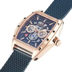 Montignac Montre Acier|Montre Fabriquée En France<Montre MOW701 Bleu Homme