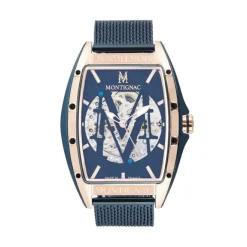 Montignac Montre Acier|Montre Automatique<Montre MOW706 Bleu Homme
