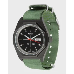 Kelton Montre Automatique<Montre OCTOGONE titane nato kaki
