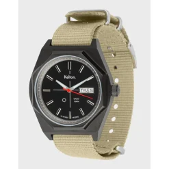 Kelton Montre Automatique|Montre Automatique<Montre Octogone titane nato sable