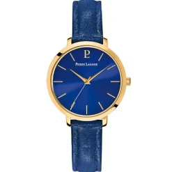 Pierre Lannier Montre Cuir<Montre Femme Bleu
