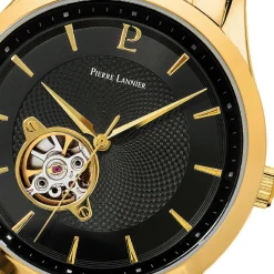 Pierre Lannier Montre Automatique|Montre Acier<Montre Fleuret Doré Homme