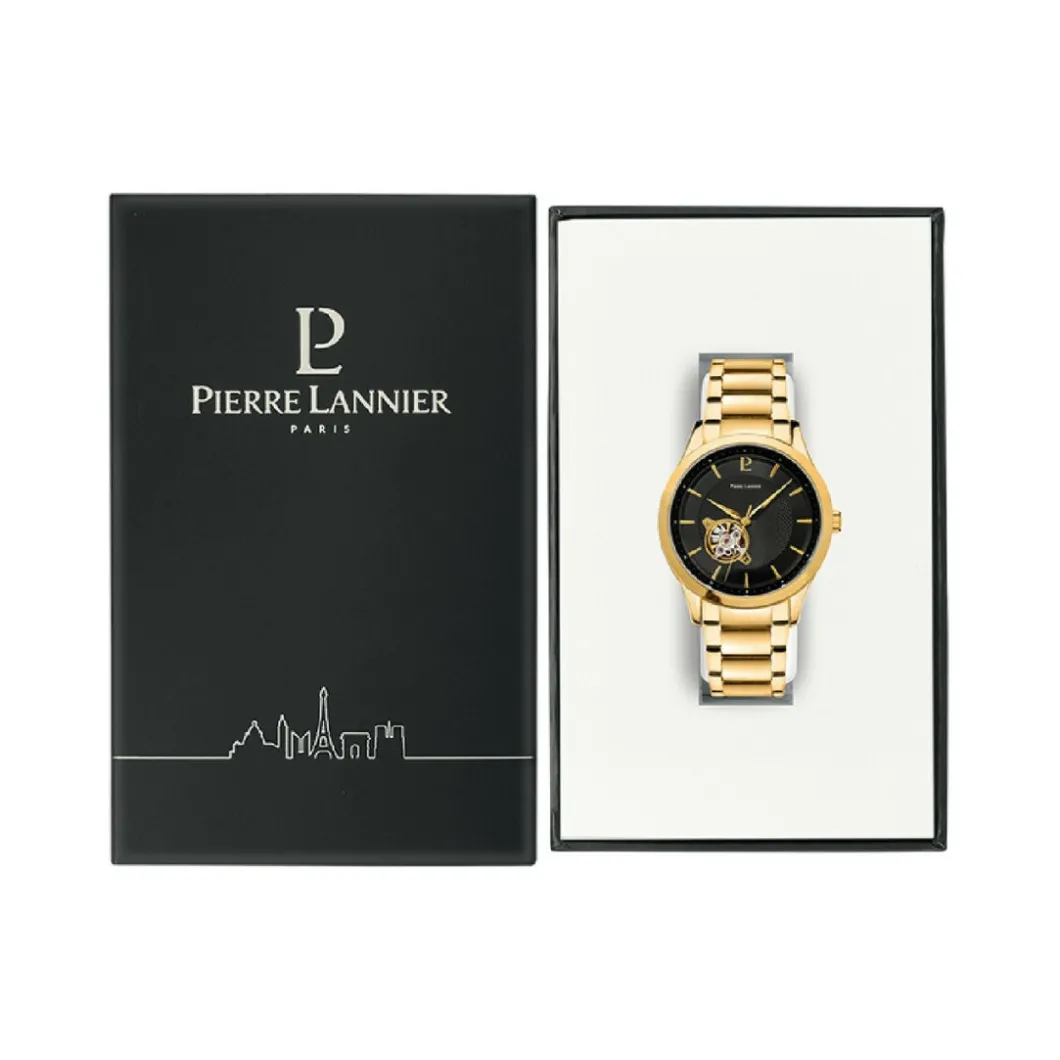 Pierre Lannier Montre Automatique|Montre Acier<Montre Fleuret Doré Homme