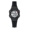 Tekday Montre Garçon<Montre pour enfant 654817 avec bracelet en silicone noir
