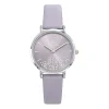 Go Mademoiselle Montre Cuir<Montre pour femme 699456 avec bracelet en cuir violet