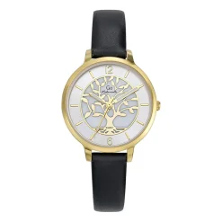 Go Mademoiselle Montre Cuir<Montre pour femme 699523 avec bracelet en cuir noir
