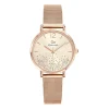 Go Mademoiselle Montre Acier<Montre pour femme 695434 en acier doré rose