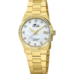 Lotus Montre Acier<Montre pour femme FREEDOM COLLECTION L18840-1 avec bracelet en acier doré