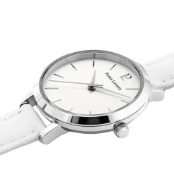 Pierre Lannier Montre Cuir<Montre pour femme 034N600 avec bracelet en cuir blanc