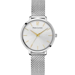 Pierre Lannier Montre Acier<Montre pour femme 034N621 avec bracelet en acier argent