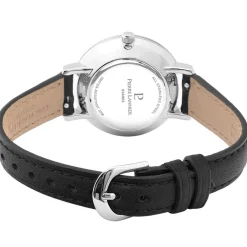Pierre Lannier Montre Cuir<Montre pour femme 034N633 avec bracelet en cuir noir